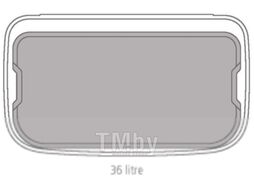 Мусорное ведро Brabantia Bo Touch Bin / 315824 (36л, черный матовый)