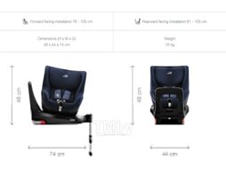 Автокресло Britax Romer Dualfix M i-size (moonlight blue)