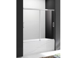 Стеклянная шторка для ванны Cezares TANDEM-SOFT-VF-2-200/145-C-Cr-IV