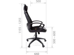 Кресло офисное Chairman 840 (черный)