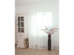 Гардина Delfa СТШ Voile W191/71002 (500x270, молочный)
