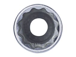 Головка торцевая глубокая двенадцатигранная KING TONY 3/8", 22 мм 323022M