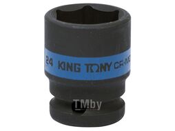 Головка торцевая ударная шестигранная KING TONY 1/2", 24 мм 453524M