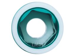 Головка торцевая ударная глубокая KING TONY 1/2", 19 мм, тонкостенная, пластиковая защита 494519MX