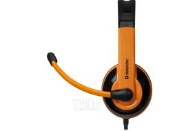 Наушники с микрофоном Defender Warhead G-120 black/orange (64099)