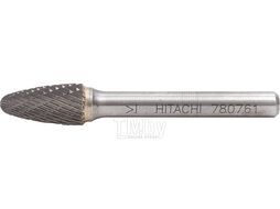 Фреза твердосплавная Hitachi 9,6х19/64мм, хв. 6мм, DIN8033"RBF"/ISO"F", сфероконическая, INOX H-K/780761