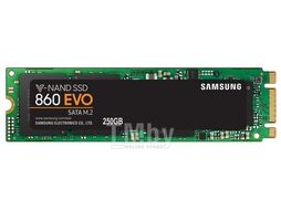 SSD-накопитель SAMSUNG 860 EVO, M.2, 250GB MZ-N6E250BW
