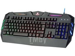 Проводная игровая клавиатура Defender Werewolf GK-120DL RU, RGB подсветка, 19 Anti-Ghost 45120