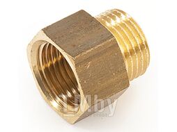 Шестиугольный удлинитель General Fittings латунь 1/2"х20мм (2600F5H042000H)