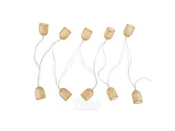 Каскад Lamper Ночная Лампада LED 6 м с выносной солнечной панелью 1 м и аккумулятором, IP65, 2 режима работы: мигание и постоянное теплое белое свечение