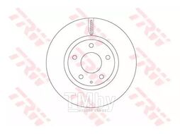 Тормозной диск MAZDA CX-5 2011- TRW DF8052