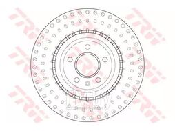 Тормозной диск AUDI A4, A6 2011- TRW DF6149S