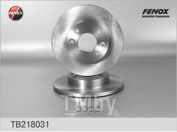 Диск тормозной Renault Logan 1.4/1.5dCi/1.6 04-, Logan MCV 07- с АБС 259x12x4, Передний FENOX TB218031