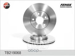 Диск тормозной Ford Focus II 04-, Focus C-Max 03-07, C-Max 07-, Volvo C30 06-, C70 06-, S40 04-, V50 04- 278x25x5, Передний FENOX TB219068