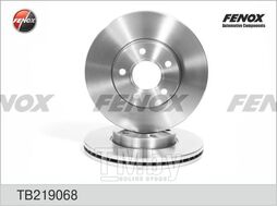 Диск тормозной Ford Focus II 04-, Focus C-Max 03-07, C-Max 07-, Volvo C30 06-, C70 06-, S40 04-, V50 04- 278x25x5, Передний FENOX TB219068