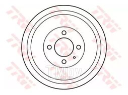Тормозной барабан VW CADDY II TRW DB4300