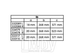Амортизатор подвески Toyota Corolla (4.97-11.01)-R(L) Toyota Corolla (4.97-9.01)-R(L) KYB 334179