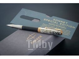 Ручка-роллер имиджевая Parker Sonnet SE Impression Matte Black GT 2054836