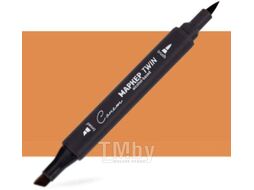 Маркер художественный Сонет Twin Brush / 211-Y623 (коричневый картофель)