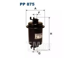 Фильтр топливный Hyundai Pony 1.5 90-95 FILTRON PP875