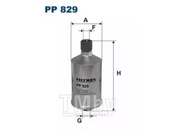 Фильтр топливный Alfa Romeo, Fiat, Lancia, VW - все модели с инжектором FILTRON PP829