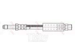 Шланг тормозной BMW 5 E39 1999-03 TRW PHB348