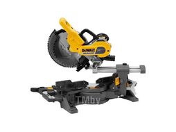 Бесщеточная торцовочная пила DEWALT 54 В XR FLEXVOLT 4000 об/мин DCS727N-XJ