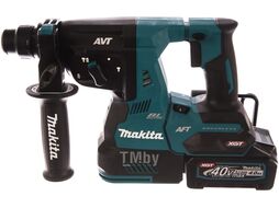 Аккум. перфоратор MAKITA HR 001 GM 201 MAKPAC (40.0 В, 2 акк., 4.0 А/ч Li-Ion, 2.8 Дж, вес 1.9 кг,)