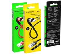 Кабель Borofone BX34 USB Lightning (красный)