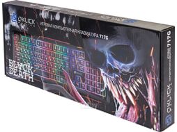 Клавиатура Oklick 717G Black Death