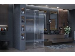 Душевой уголок Ambassador Set 120x80 / 12011107L-ST1 (с душевым трапом)