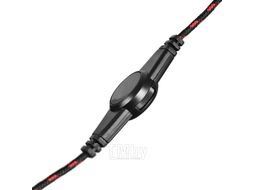 Наушники-гарнитура Oklick HS-L320G Phoenix (черный/красный)