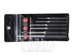 Набор коротких, цельных бородков с шариком и тонким жалом. 6 пр. Force 50614