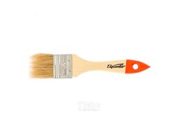 Кисть плоская Slimline 1,5" (38 мм), натуральная щетина, деревянная ручка SPARTA 824255
