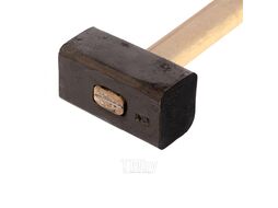 Кувалда, 3000 г, кованая головка, деревянная рукоятка (Павлово) 10953