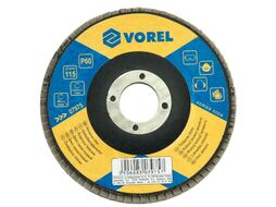 Круг лепестковый 125мм Р80 Vorel 7986
