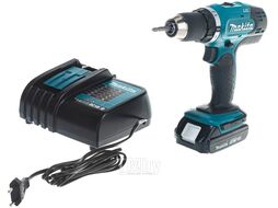 Аккум. дрель-шуруповерт MAKITA DDF 453 SYX5 в кор. (18.0 В, 1 акк., 1.5 А/ч Li-Ion, 2 скор., 42 Нм, шурупы до 10 мм)