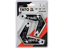 Магнитный держатель для угловой сварки 10кг (2шт.) Yato YT-08721