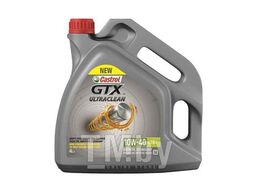 Моторное масло CASTROL GTX ULTRACLEAN 10W-40 A3/B4 4 л 15A4E0