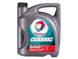 Масло моторное TOTAL CLASSIC 5W40, 5L TOTAL 156721