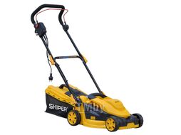 Газонокосилка электрическая SKIPER (1500 Вт, шир.32 см, выс. 20-50 мм (3 поз), травосб. 30 л) EL3215