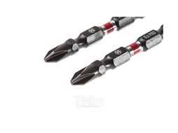 Бита Hammer Flex 203-176 PH-2xPH-2 двусторонняя 65мм, 2шт 362946