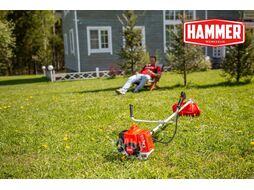 Мотокоса Hammer MTK520C 2,1лс/1,54кВт 52,2см3 нож/леска 255/460мм ранцевый ремень 641172