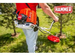 Мотокоса Hammer MTK520C 2,1лс/1,54кВт 52,2см3 нож/леска 255/460мм ранцевый ремень 641172