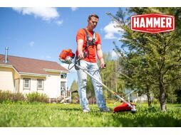 Мотокоса Hammer MTK520C 2,1лс/1,54кВт 52,2см3 нож/леска 255/460мм ранцевый ремень 641172