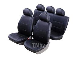 Чехлы модельные SENATOR Atlant экокожа HYUNDAI SOLARIS 2010-2017 сед., разд. зад.ряд, черный SENATOR S1010101