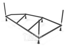 Ванна акриловая асимметричная Cersanit Joanna new 160x95 с ногами правая S301-169
