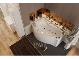 Ванна акриловая 1Марка Gracia 160x95 L (с каркасом и экраном)