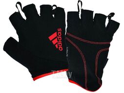 Перчатки для пауэрлифтинга Adidas Essential Gloves / ADGB-12324RD (X, красный)