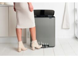 Мусорное ведро Brabantia Bo Pedal Bin / 211348 (60л)